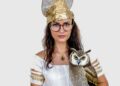 Minerva mit Aluhut - Klimaleugner